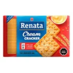 Galletas Saladas CREAM CRACKER 360 g (3 pack x 120 g) RENATA (Caja de 20 unidades)